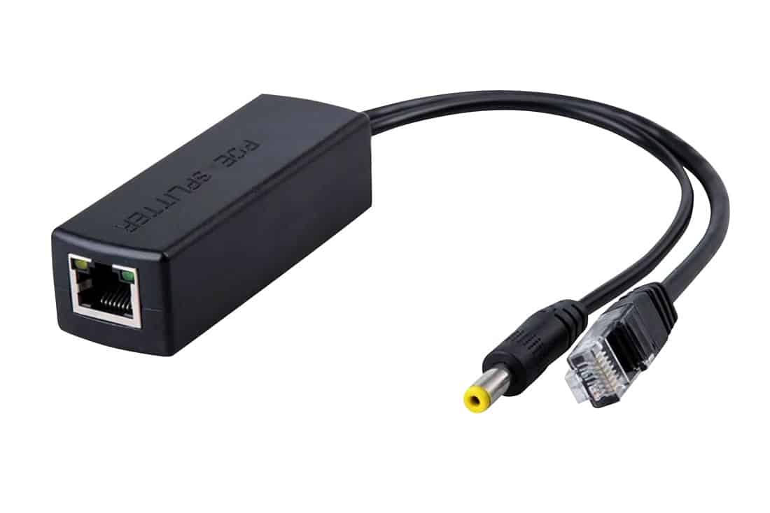 חולץ PoE למתח DC12V במהירות 100Mbps/1G