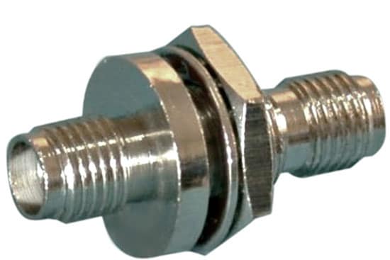 מעביר 2 שקע SMA חיבור לשאסי