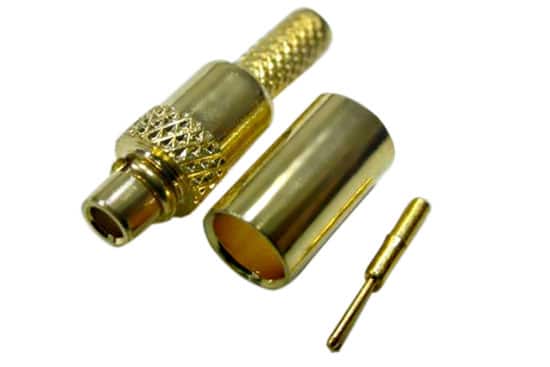 תקע MMCX לחיצה RG-179 זהב