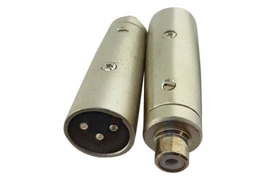 מעביר משקע RCA לתקע קנון
