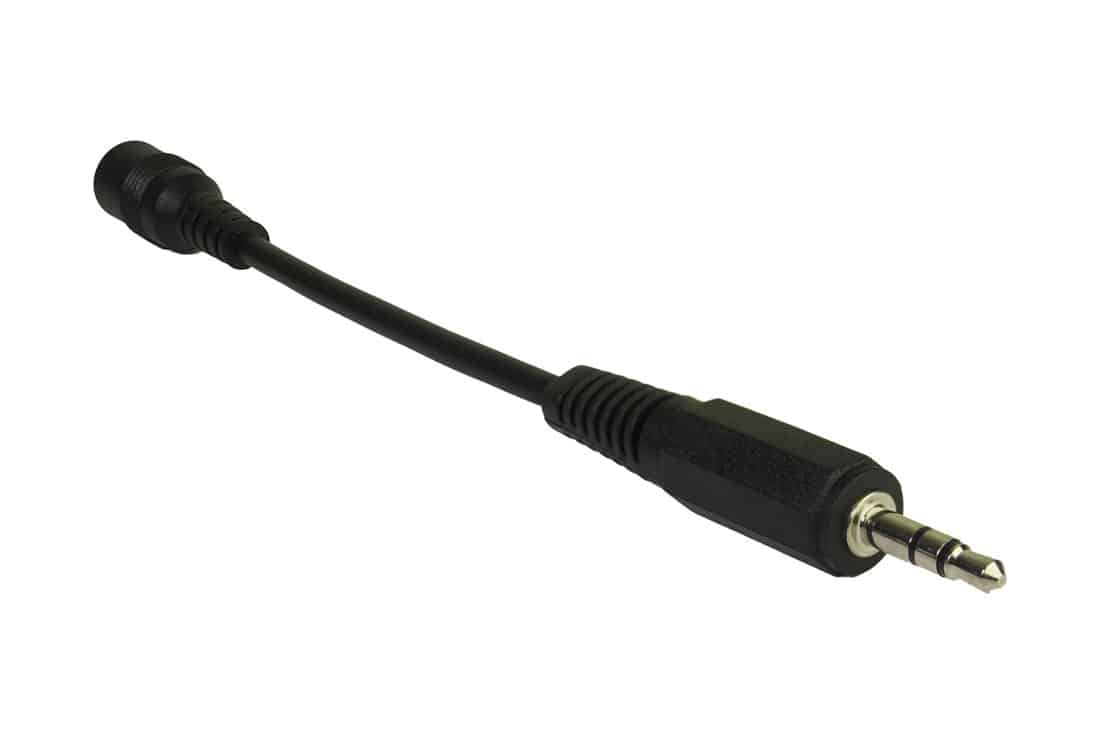 מעביר משקע AUX 2.5mm לתקע Aux 3.5mm