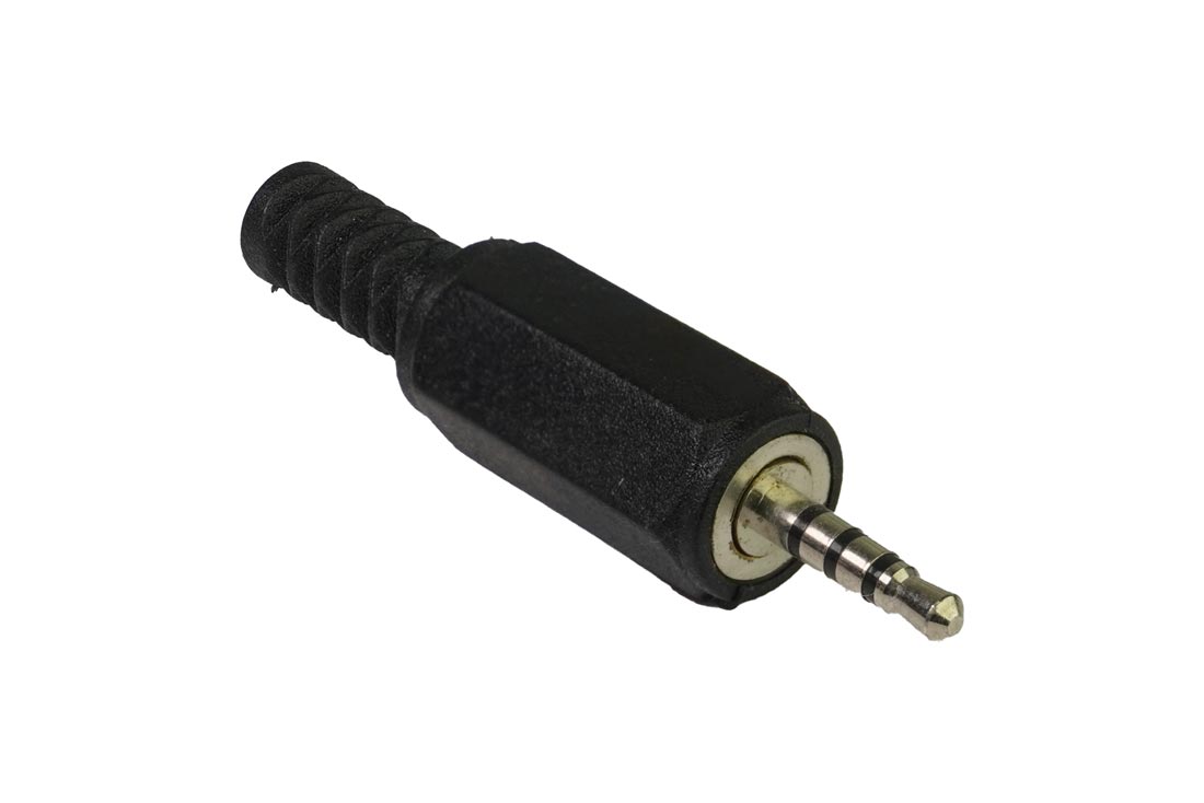 תקע AUX 2.5mm TRRS