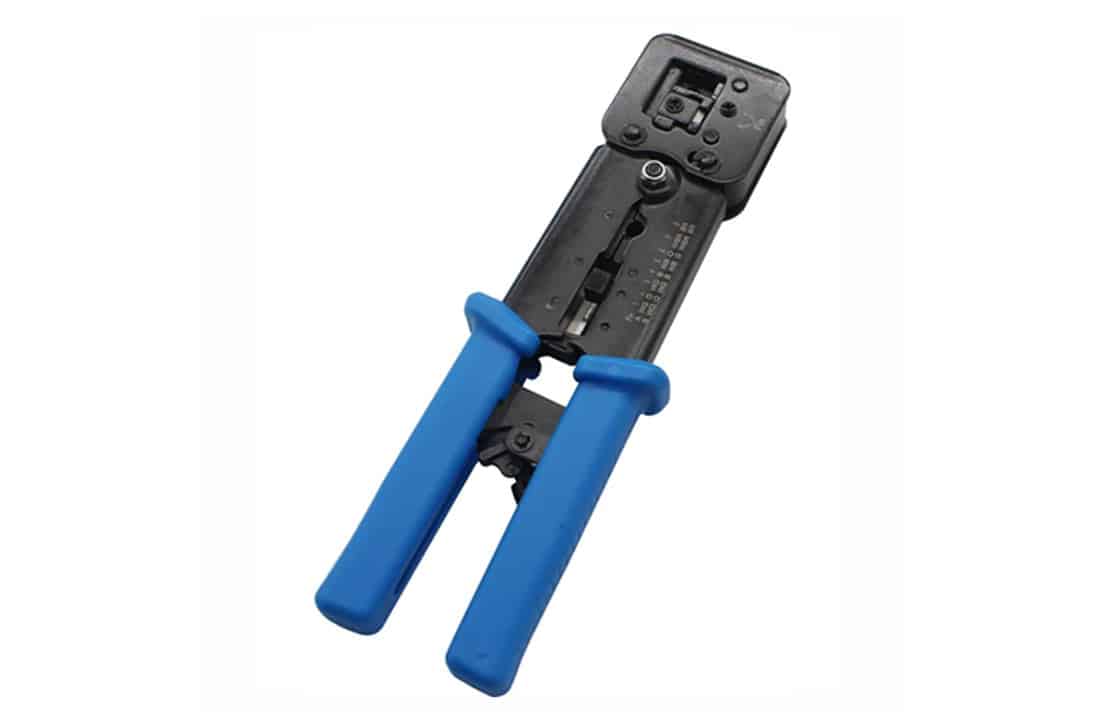 לוחץ RJ45/RJ11 ראצ'ט עבור CAT5e6