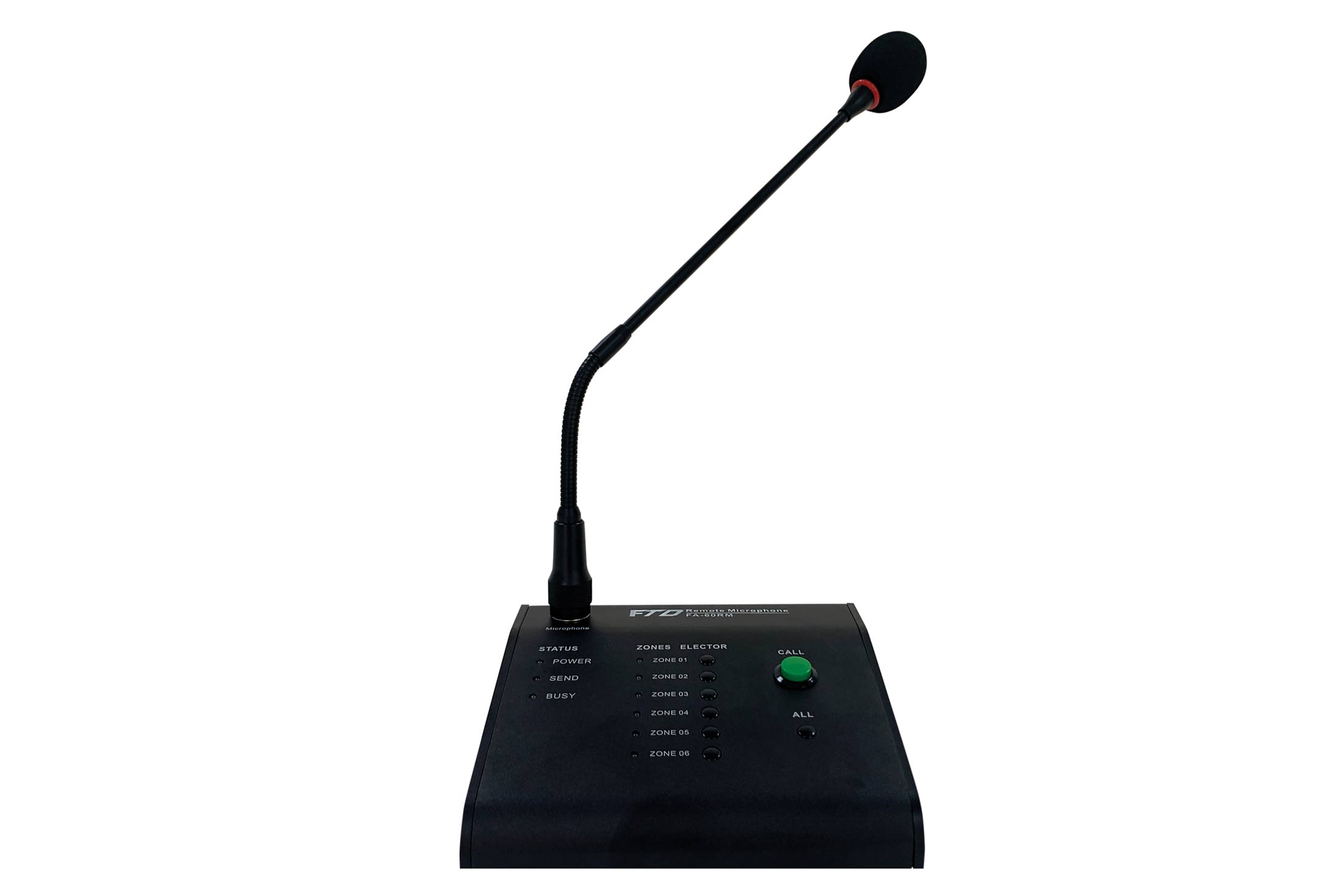 מיקרופון 6 אזורים PoE עבור מגבר 31000G