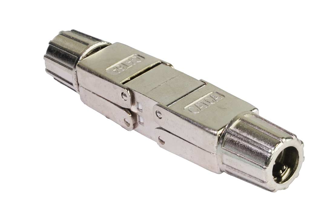 תקע חיבור מהיר RJ-45 CAT6A/7 להארכת כבל