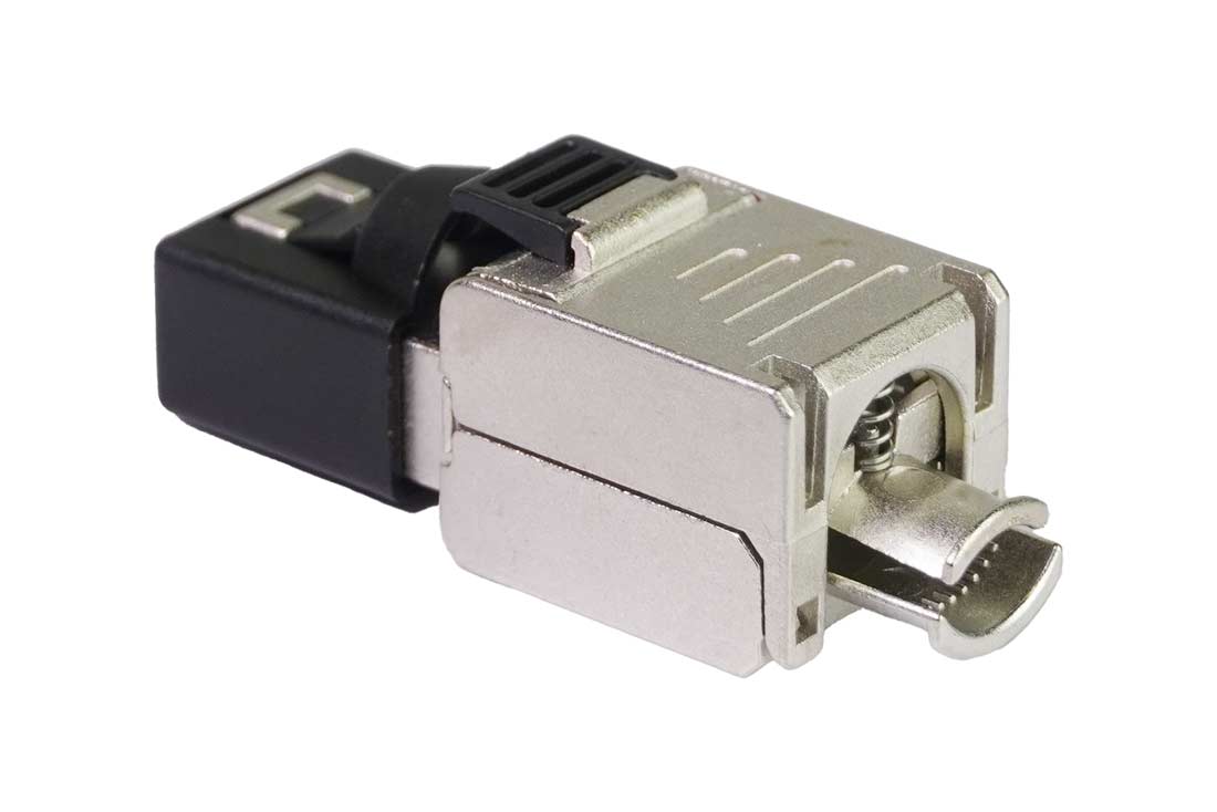 תקע RJ-45 קצר לחיצה מהירה CAT6A/7