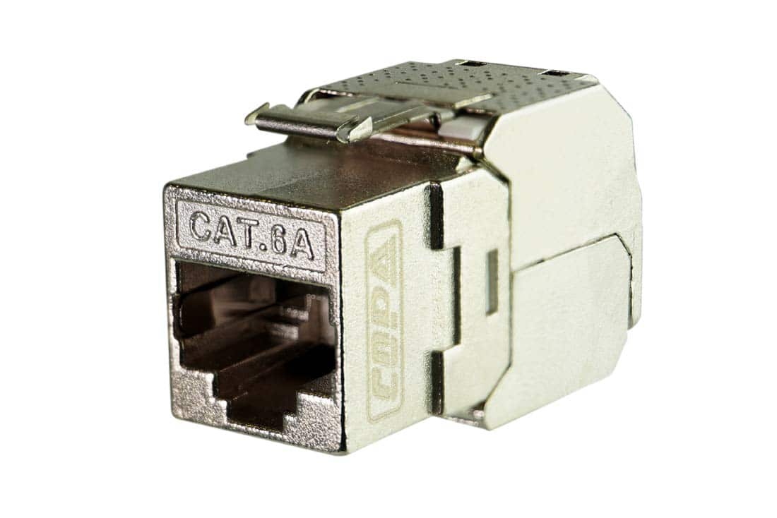 שקע RJ45 קיסטון CAT6A/7