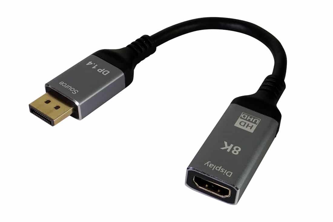 מעביר DP ל- HDMI תומך 8K@60Hz
