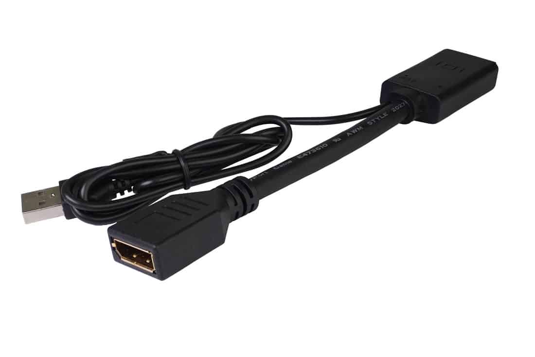 מעביר אקטיבי שקע DP לתקע HDMI הפוך