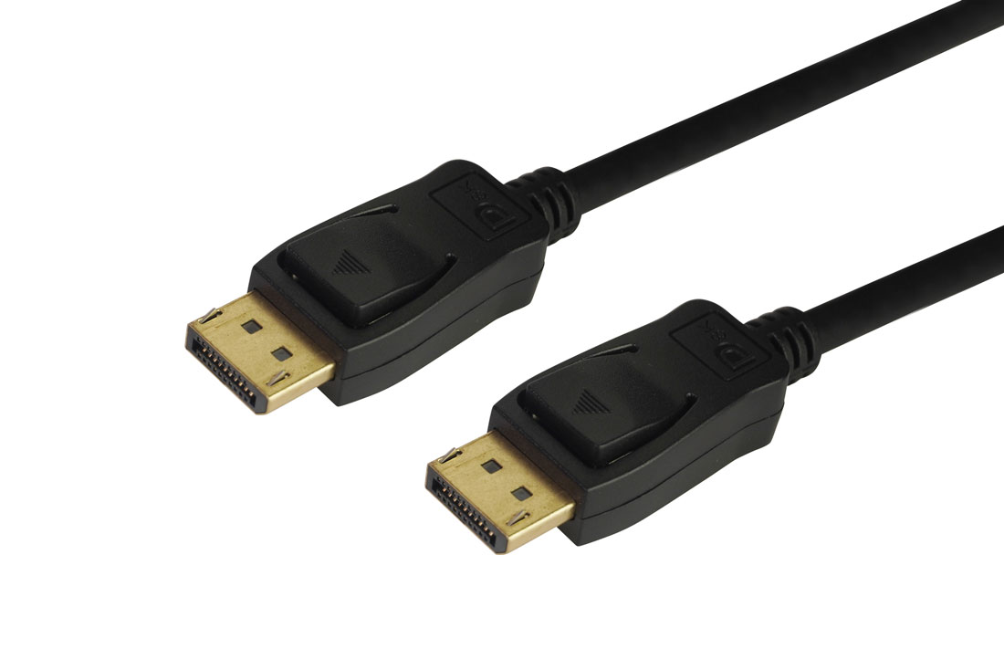 כבל DP באורך 1.8 תומך 8K