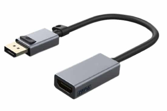מעביר DP ל- HDMI כולל טבעת