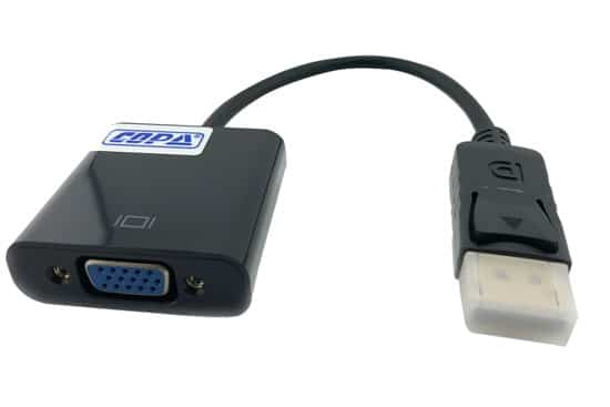 מעביר DP ל- VGA