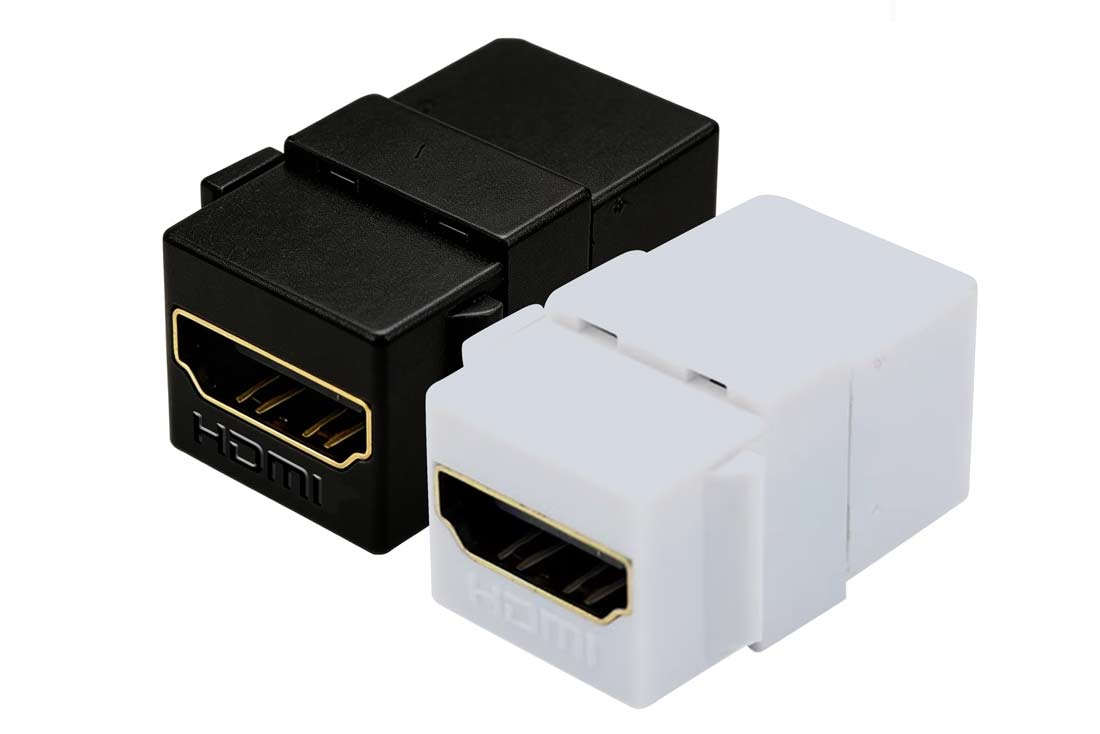 מעביר שקע HDMI לשקע HDMI קיסטון