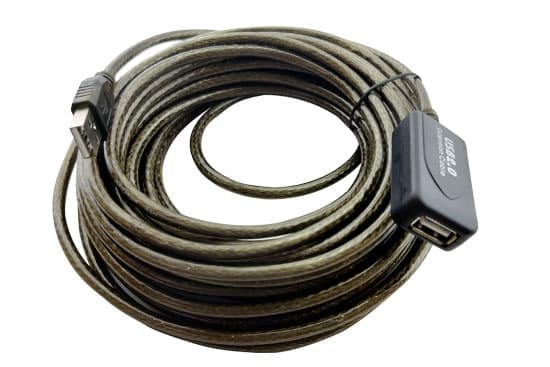כבל USB2.0 מאריך אקטיבי 15 מטר A-A