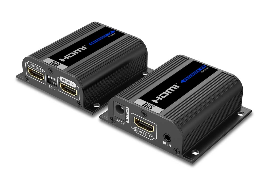 מרחיק HDMI תומך PoE עד 50 מטר