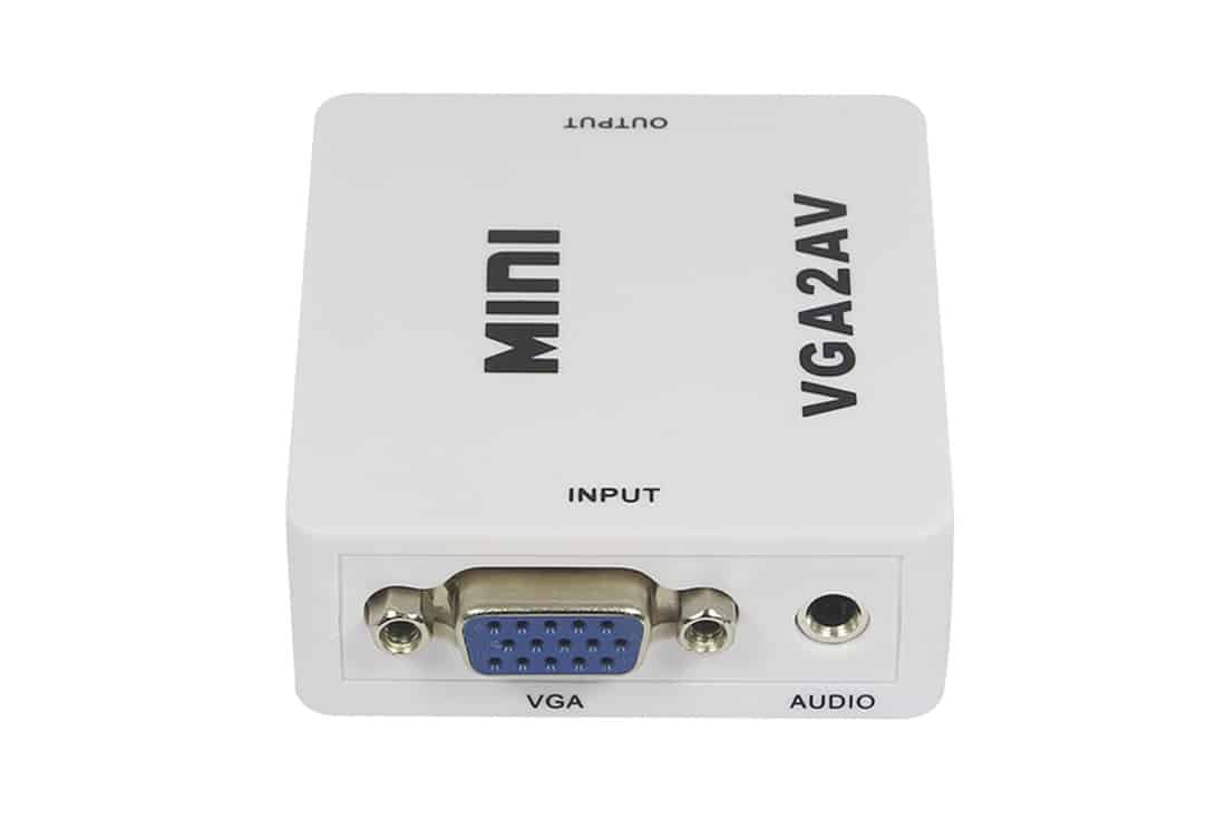 ממיר VGA ל- AV/RCA