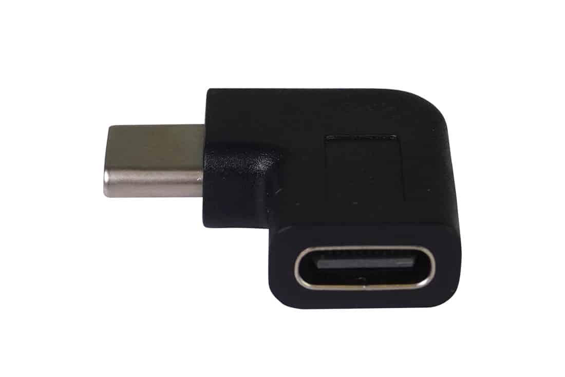 מעביר שקע USB Type C לתקע USB Type C בזוית