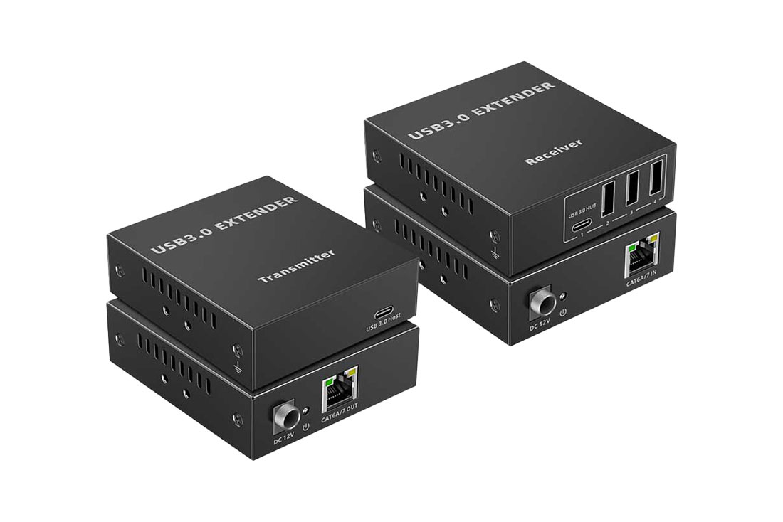 מרחיק USB3.0 5Gbps ל- 90 מטר