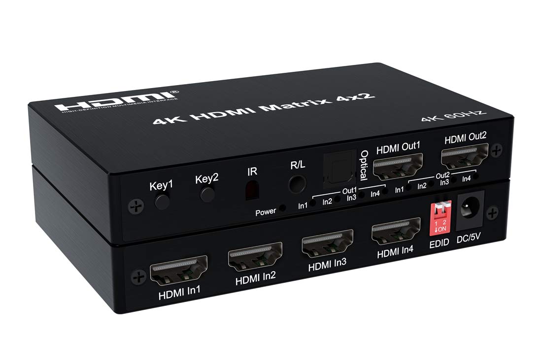 מטריצה HDMI 4K@60Hz