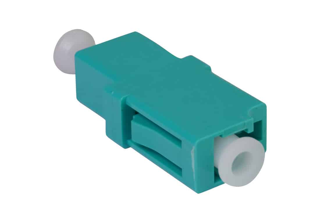 מעביר אופטי LC/LC נקבה נקבה שאסי OM3 M/M