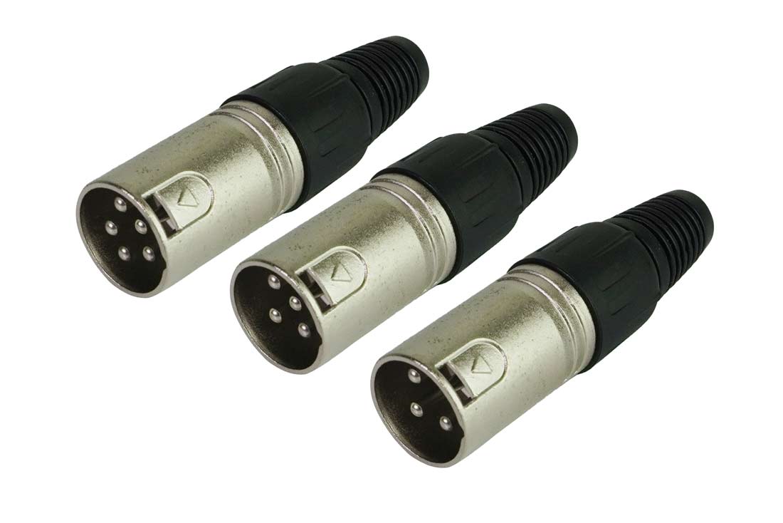 תקע XLR קנון מתכת