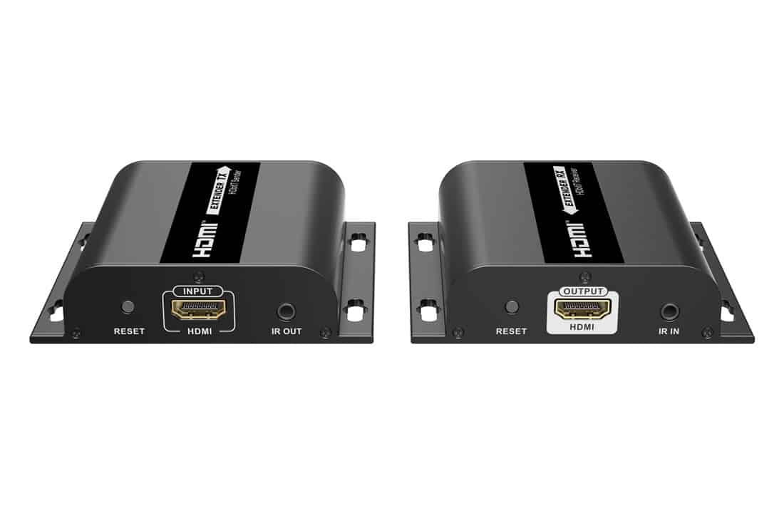 מרחיק ומפצל HDMI עד 120 מטר כולל IR