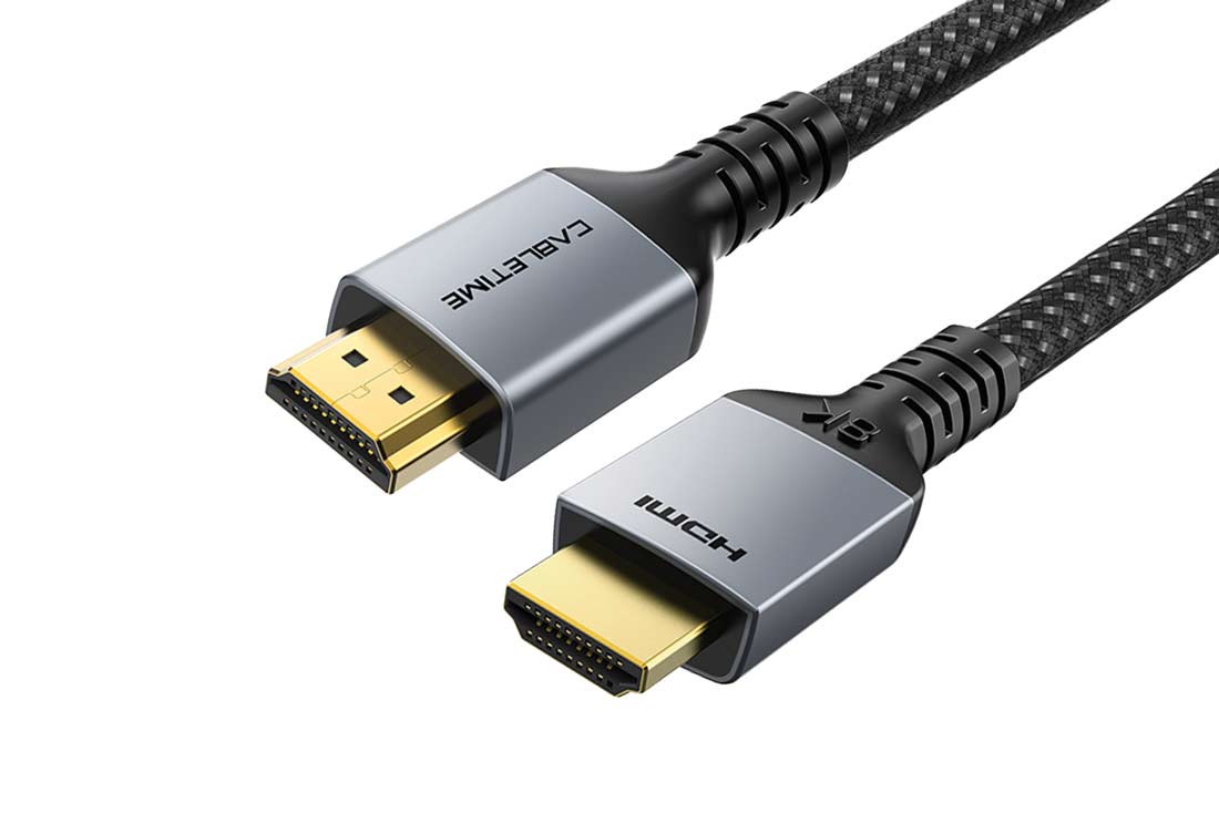 כבל HDMI איכותי תומך 8K@60Hz באורכים שונים