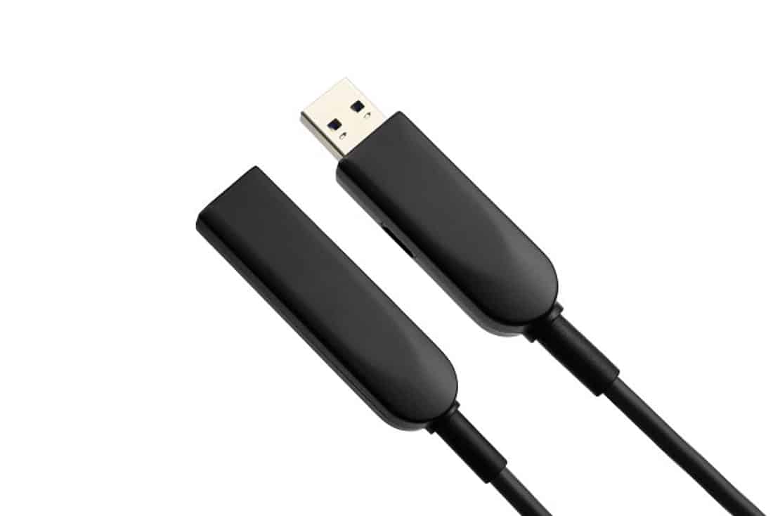 כבל אופטי מאריך USB3.0 באורך 10-20 מ' A-A