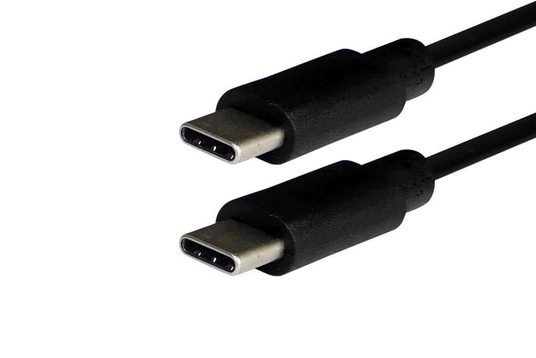 כבל USB Type C באורך 1/2 מ' תומך 10Gbps 60W