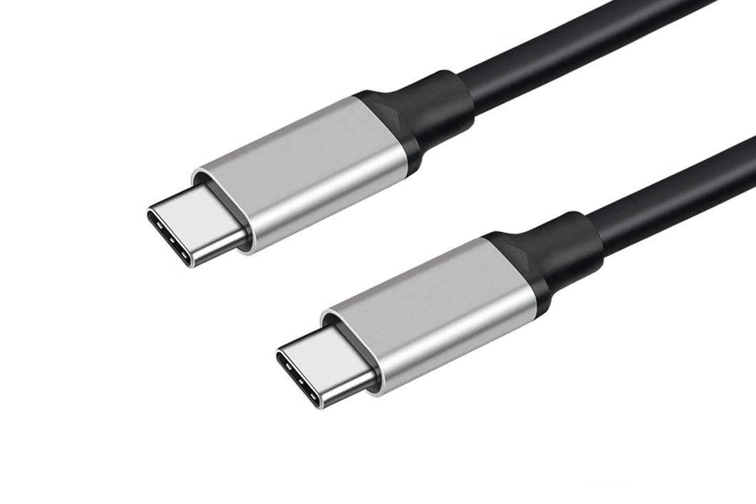 כבל USB 3.1 Type C באורך 1-1.5 מ' תומך 480Mbps 60W