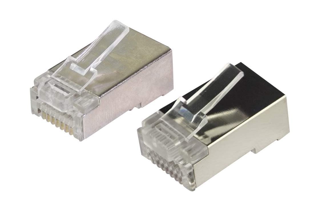 תקע RJ45 CAT6/6A/7 השחלת גידים