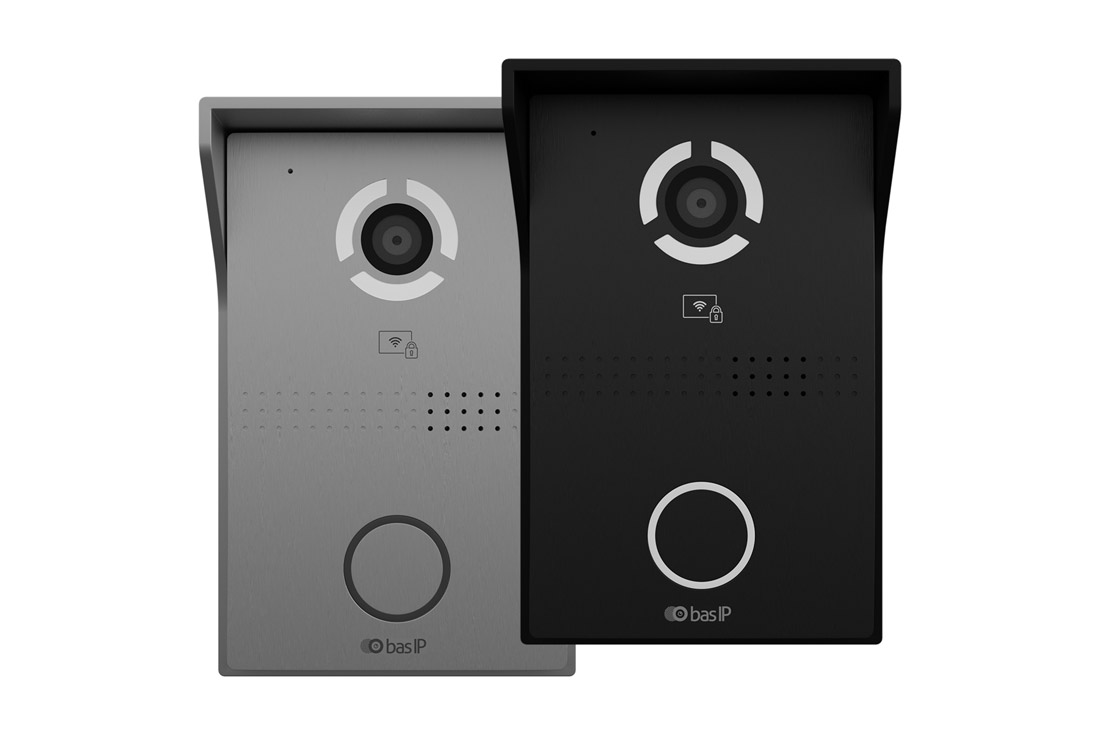 פנל אינטרקום וידאו IP PoE עם לחצן קריאה טאצ'