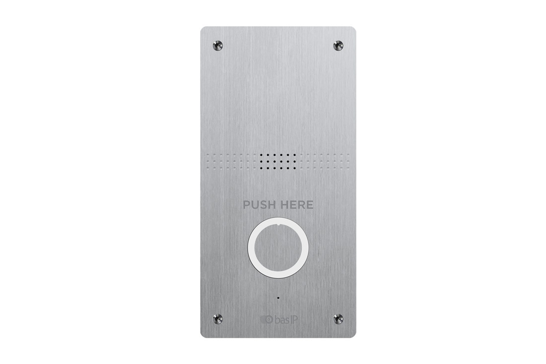 פנל אינטרקום אודיו IP PoE עם לחצן קריאה