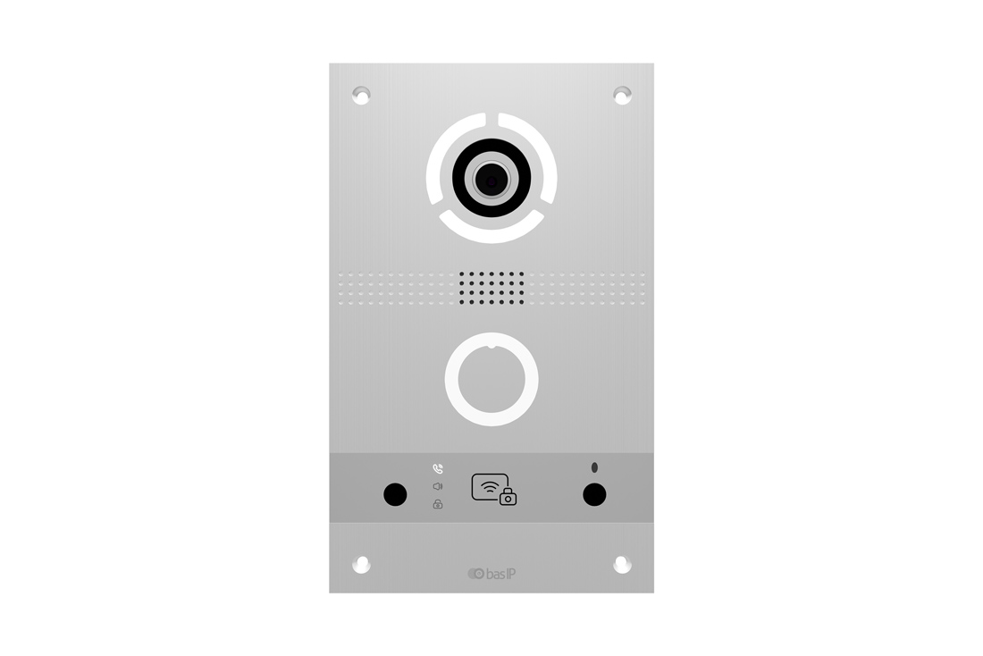 פנל אינטרקום וידאו IP PoE עם לחצן קריאה וזיהוי פנים