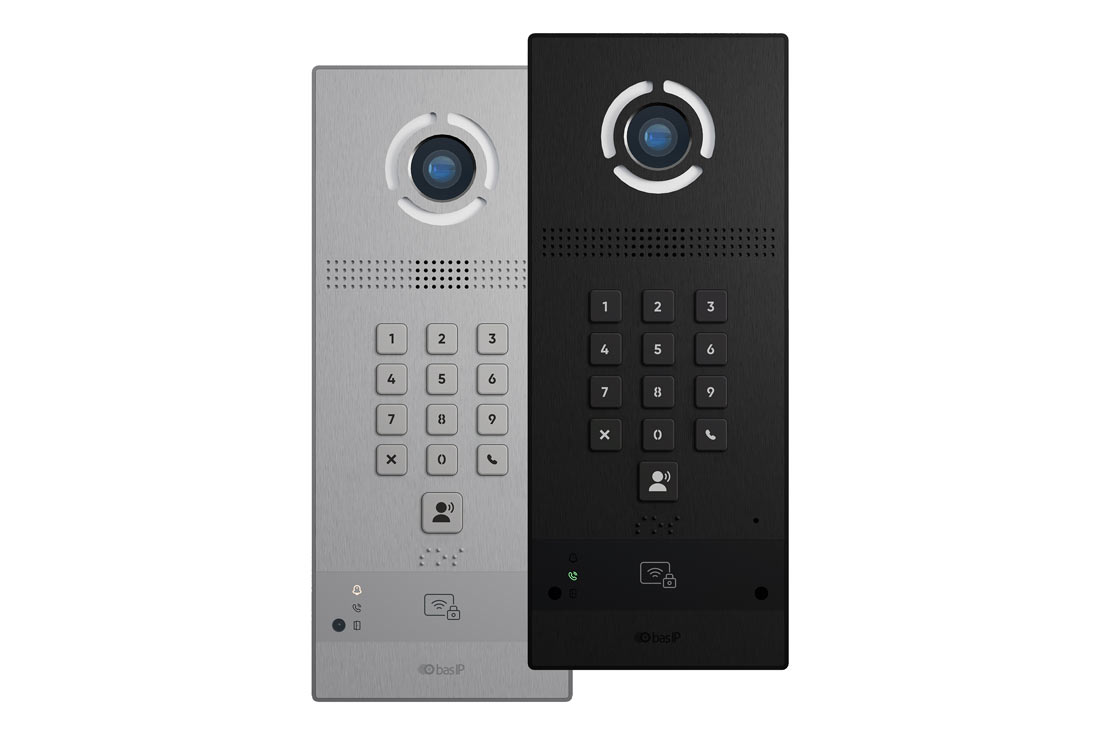 פנל וידאו IP PoE עם קודן פיזי וזיהוי פנים