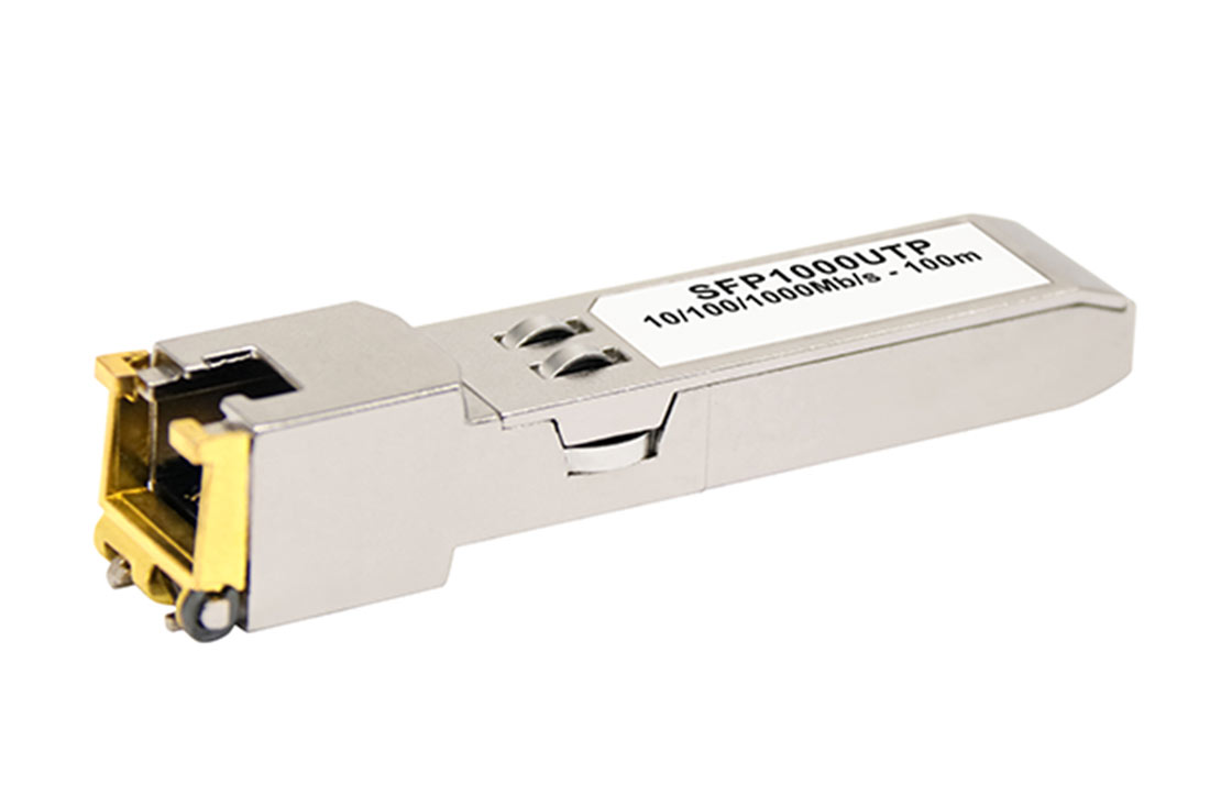 מיניג'ביק SFP 1G לנקודת רשת RJ45