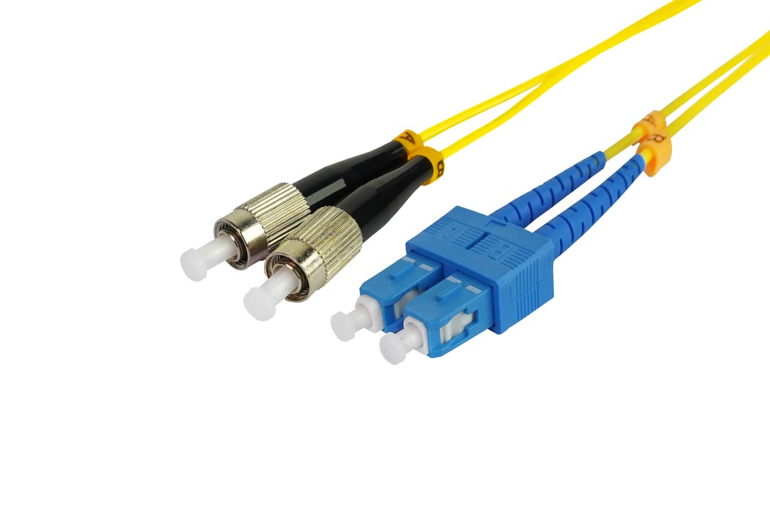 מגשר אופטי SC-FC SM Duplex