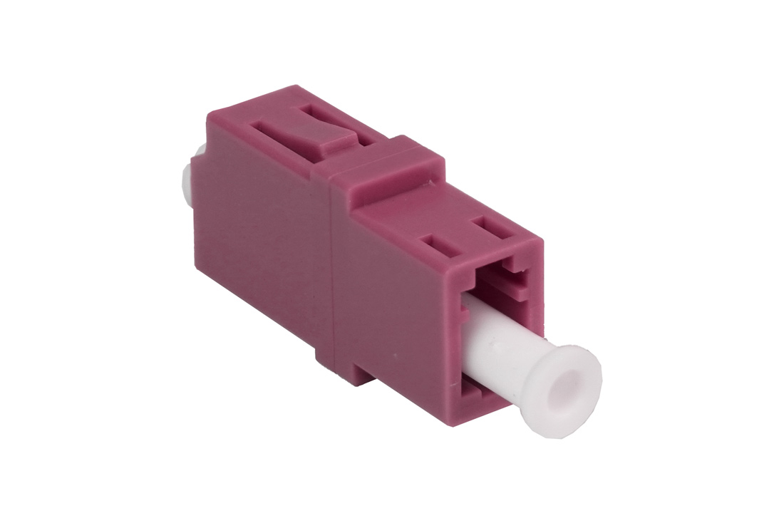 מתאם אופטי בודד LC-LC MM OM4