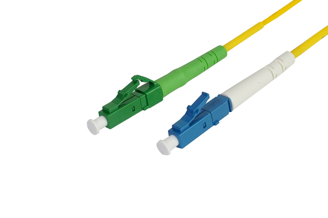 מגשר אופטי וממיר LC SM Simplex APC-UPC