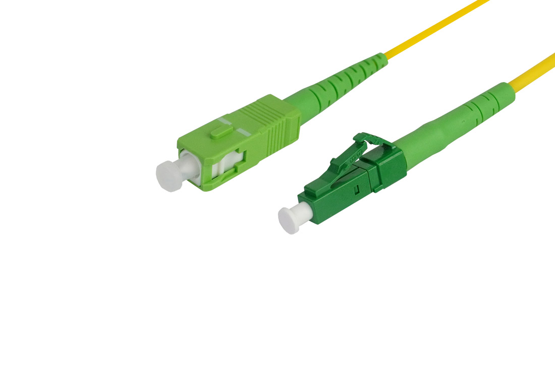 מגשר אופטי SM Simplex APC LC-SC