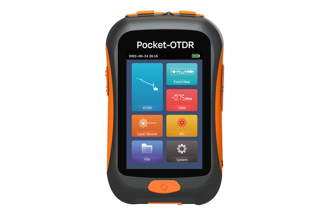 OTDR SM ידני קומפקטי 3.5"