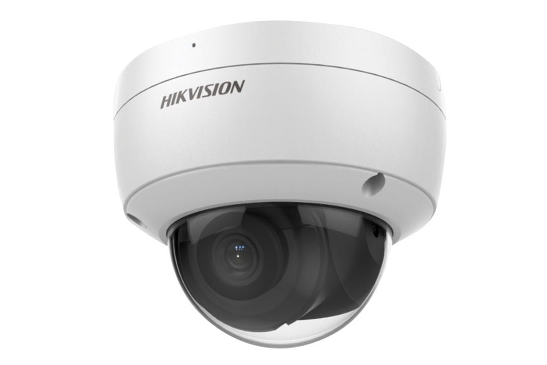 מצלמת כיפה IP חיצונית מיק מובנה 4MP