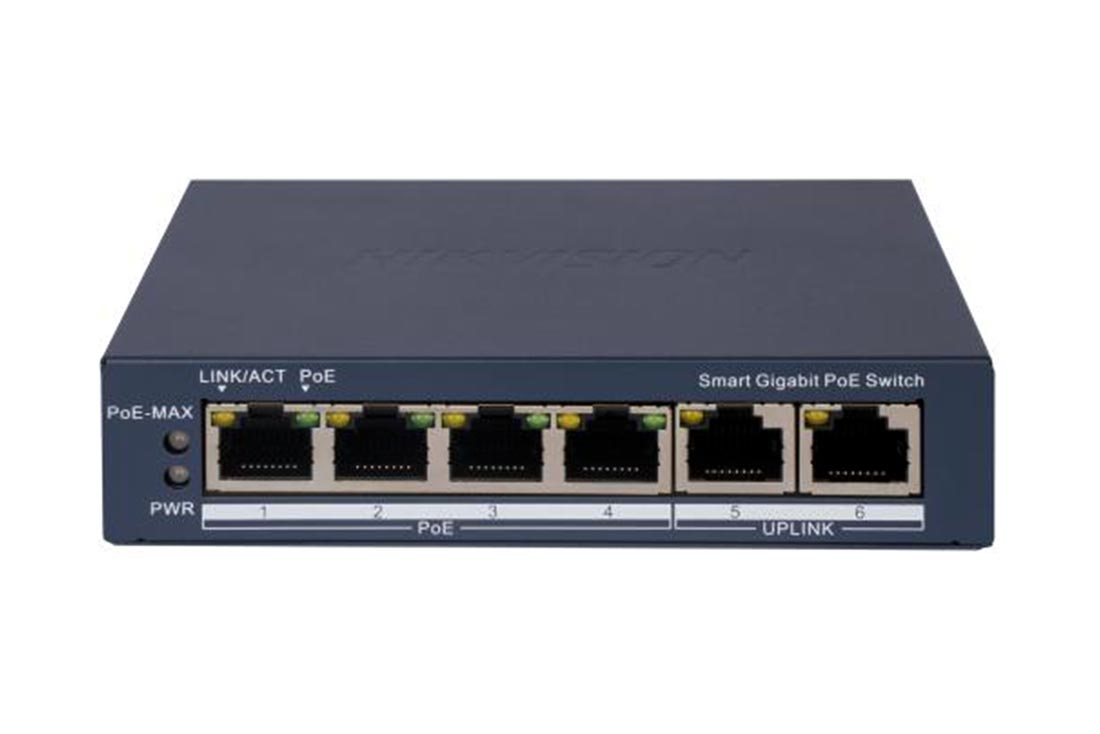סוויצ' 4+2 PoE 60W 1G מנוהל בענן