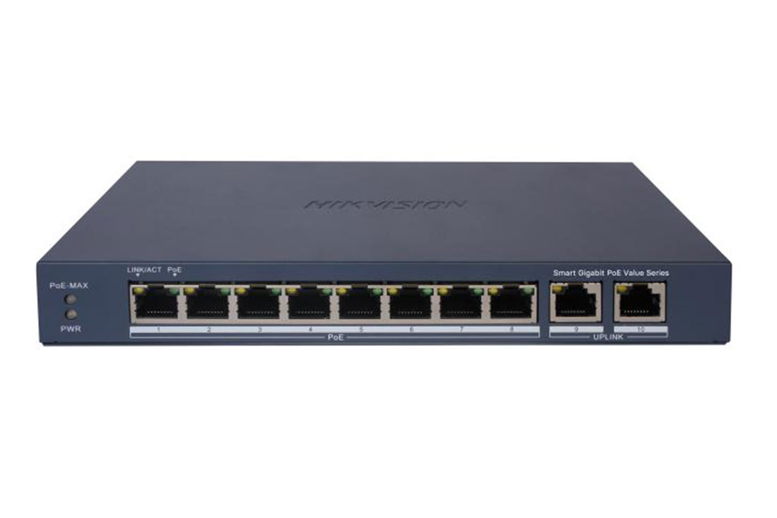 סוויצ' 8+2 PoE 60/110W 1G מנוהל בענן