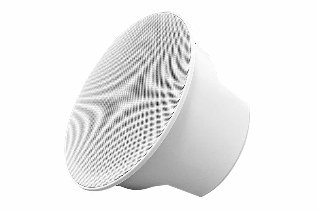רמקול PoE IP/SIP תקרתי שקוע 15W כולל מיקרופון