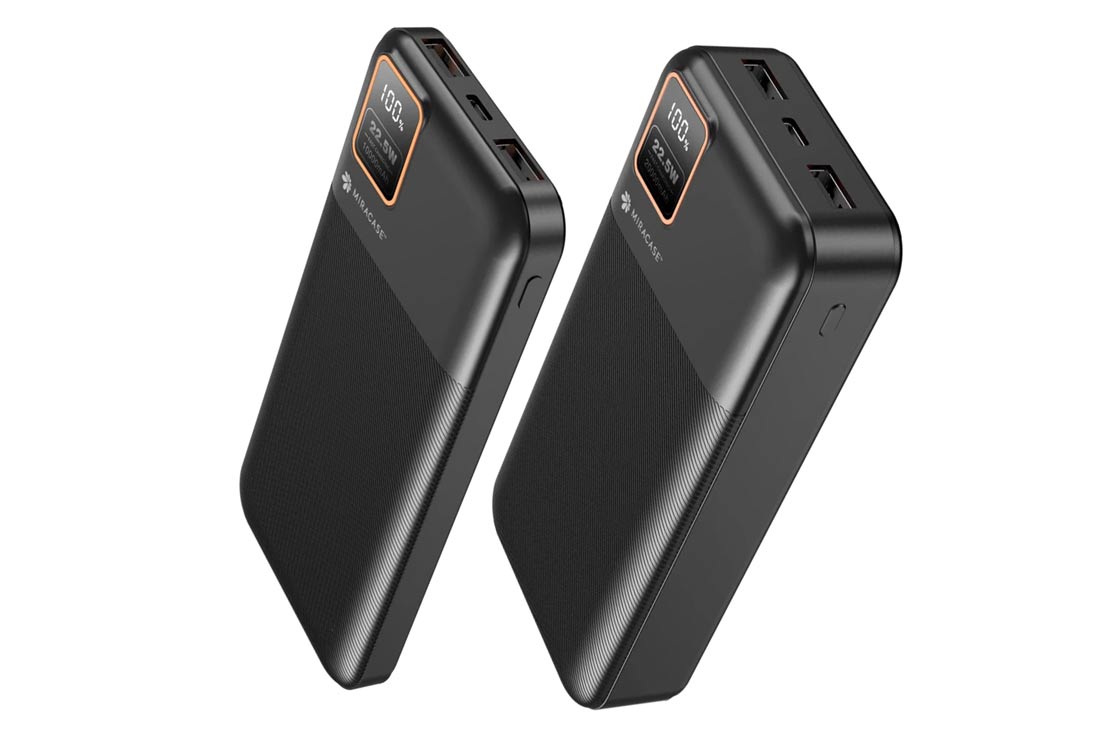 סוללת טעינה בהספק 22.5W PD כולל מסך
