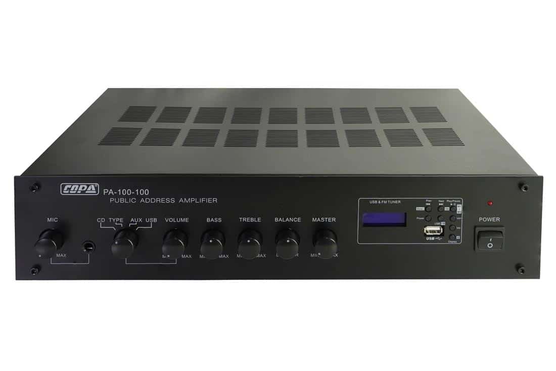 מגבר מיקסר סטריאו 2x100W
