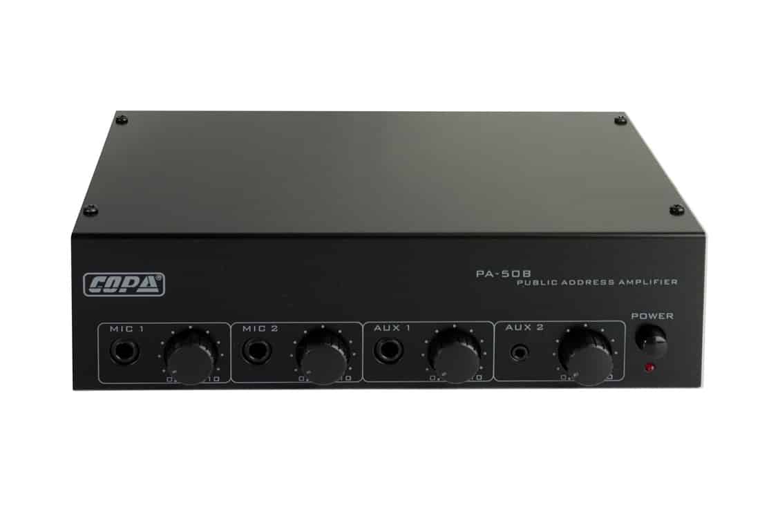 מגבר מיקסר 50W כולל כניסת 100V