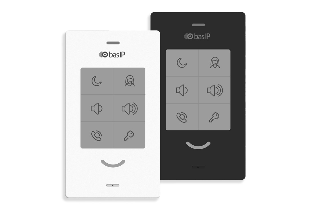 פנל מוניטור אודיו עם לחצנים IP PoE