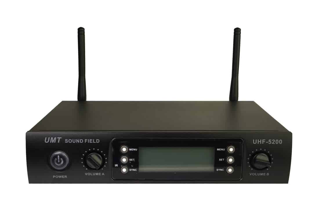 מקלט אלחוטי UHF למיקרופונים 1524x